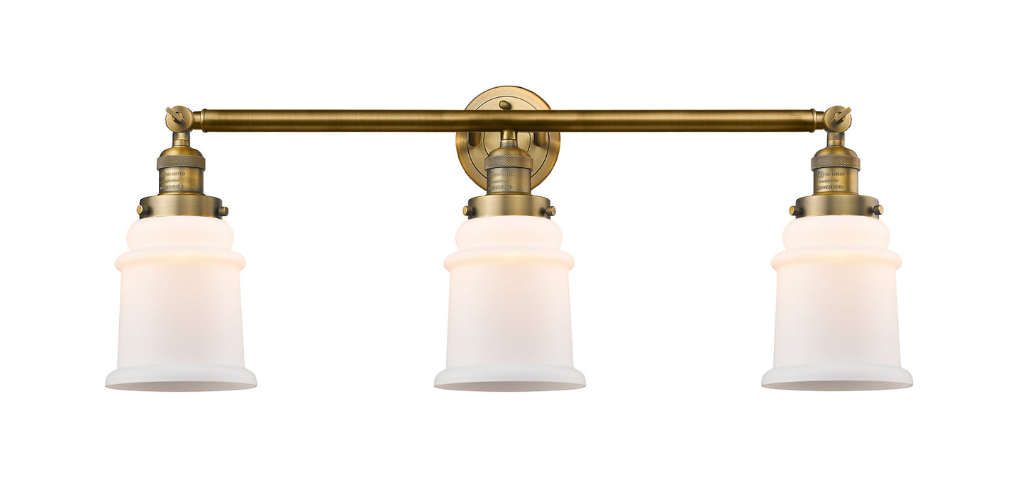 Innovations - 205-BB-G181 - Three Light Bath Vanity - Franklin Restoration - Brushed Brass