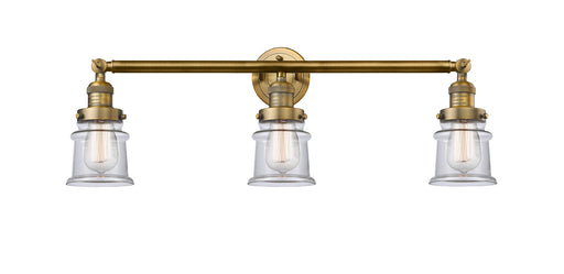 Innovations - 205-BB-G182S - Three Light Bath Vanity - Franklin Restoration - Brushed Brass