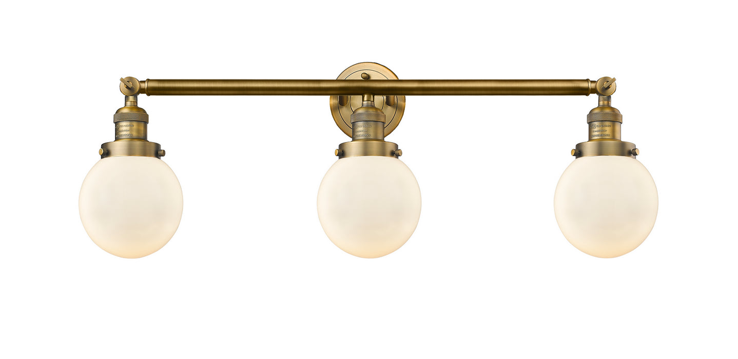 Innovations - 205-BB-G201-6-LED - LED Bath Vanity - Franklin Restoration - Brushed Brass