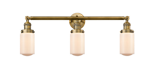 Innovations - 205-BB-G311 - Three Light Bath Vanity - Franklin Restoration - Brushed Brass