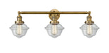 Innovations - 205-BB-G532 - Three Light Bath Vanity - Franklin Restoration - Brushed Brass