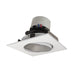 Nora Lighting - NPR-4SCCDXHZMPW - Adjustable Trim - Haze Reflector / Matte Powder White Flange