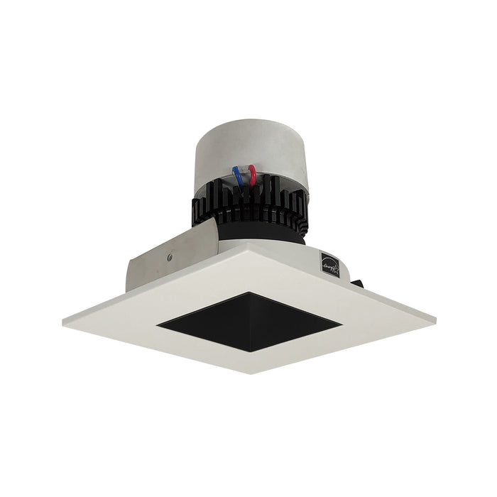 Nora Lighting - NPR-4SNDSQ27XBW - Recessed - Black Reflector / White Flange