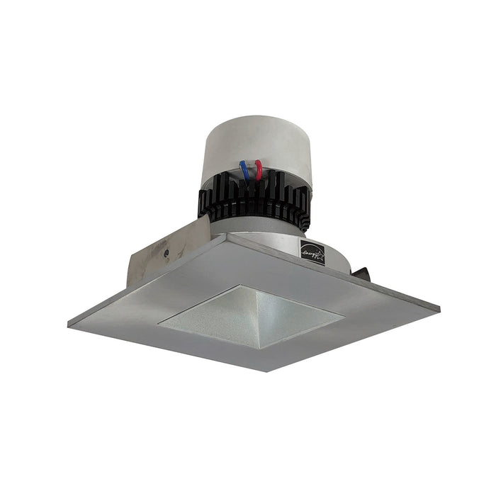 Nora Lighting - NPR-4SNDSQ27XHN - Recessed - Haze Reflector / Natural Metal Flange