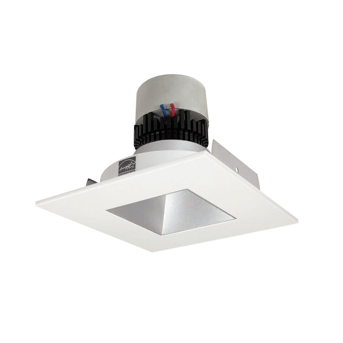 Nora Lighting - NPR-4SNDSQ27XHW - Recessed - Haze Reflector / White Flange