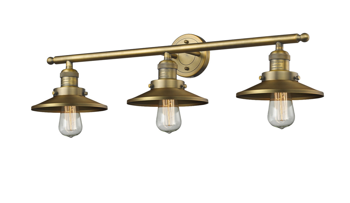 Innovations - 205-BB-M4-LED - LED Bath Vanity - Franklin Restoration - Brushed Brass