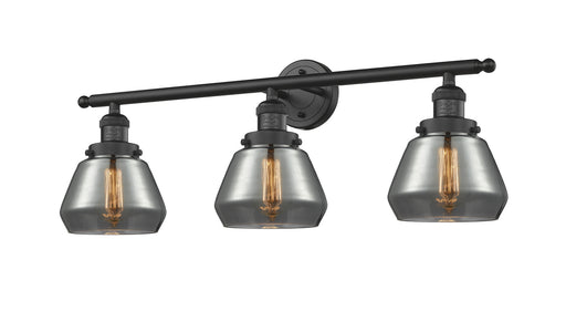 Franklin Restoration Three Light Bath Vanity Matte Black