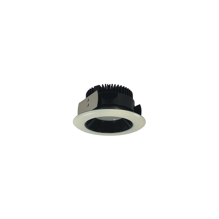 Nora Lighting - NRM2-411L0927MBW - 4" Ref, N.Fld, - Black / White