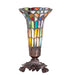 Meyda Tiffany - 10225 - Mini Lamp - Stained Glass Pond Lily - Mahogany Bronze
