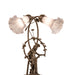 Meyda Tiffany - 142212 - Two Light Table Lamp - Grey Pond Lily - Mahogany Bronze