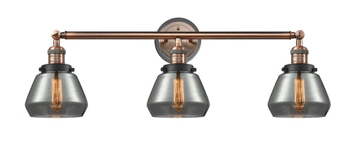 Innovations - 205BP-ACBK-G173 - Three Light Bath Vanity - Franklin Restoration - Antique Copper