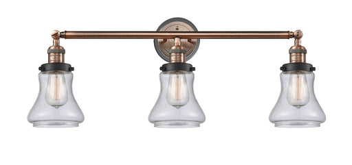 Innovations - 205BP-ACBK-G194 - Three Light Bath Vanity - Franklin Restoration - Antique Copper