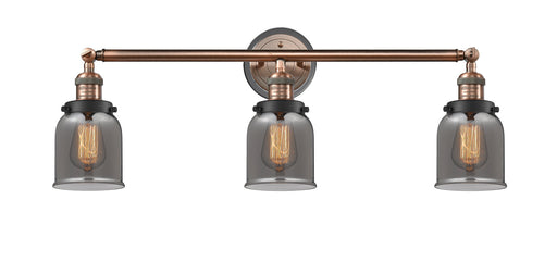 Innovations - 205BP-ACBK-G53 - Three Light Bath Vanity - Franklin Restoration - Antique Copper