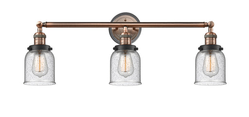 Innovations - 205BP-ACBK-G54 - Three Light Bath Vanity - Franklin Restoration - Antique Copper