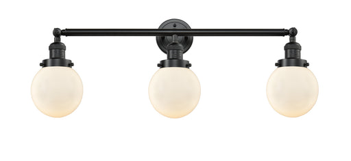 Innovations - 205-OB-G201-6 - Three Light Bath Vanity - Franklin Restoration - Oil Rubbed Bronze