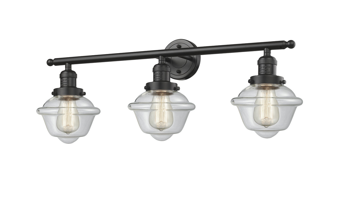 Innovations - 205-OB-G532 - Three Light Bath Vanity - Franklin Restoration - Oil Rubbed Bronze