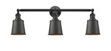 Innovations - 205-OB-M9-OB - Three Light Bath Vanity - Franklin Restoration - Oil Rubbed Bronze