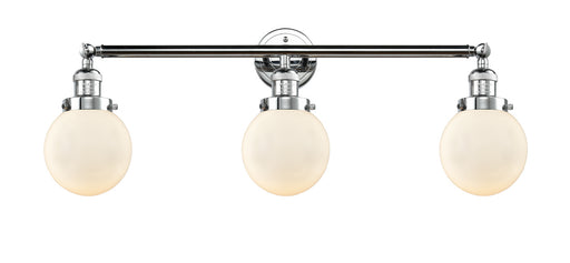 Franklin Restoration Three Light Bath Vanity Polished Chrome