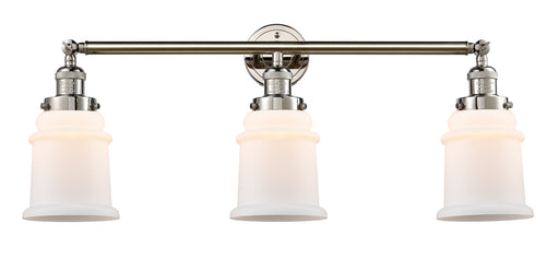 Innovations - 205-PN-G181 - Three Light Bath Vanity - Franklin Restoration - Polished Nickel