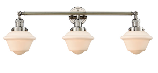 Innovations - 205-PN-G531 - Three Light Bath Vanity - Franklin Restoration - Polished Nickel