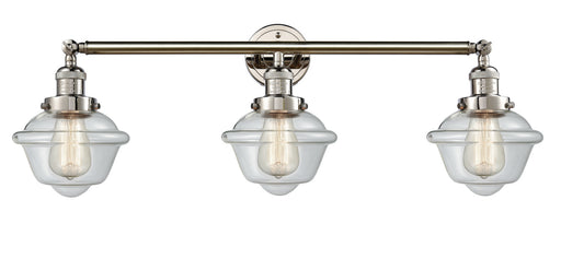 Innovations - 205-PN-G532 - Three Light Bath Vanity - Franklin Restoration - Polished Nickel