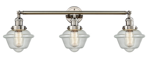 Innovations - 205-PN-G534 - Three Light Bath Vanity - Franklin Restoration - Polished Nickel