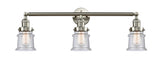 Innovations - 205-SN-G184S - Three Light Bath Vanity - Franklin Restoration - Brushed Satin Nickel