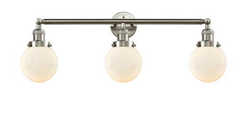 Innovations - 205-SN-G201-6-LED - LED Bath Vanity - Franklin Restoration - Brushed Satin Nickel