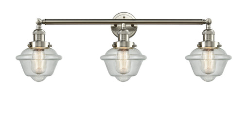 Innovations - 205-SN-G534 - Three Light Bath Vanity - Franklin Restoration - Brushed Satin Nickel