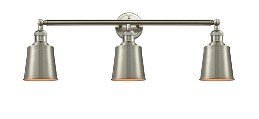 Innovations - 205-SN-M9-SN - Three Light Bath Vanity - Franklin Restoration - Brushed Satin Nickel