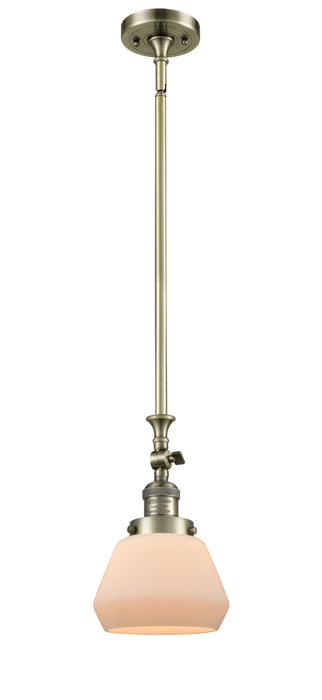 Innovations - 206-AB-G171-LED - LED Mini Pendant - Franklin Restoration - Antique Brass