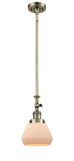 Franklin Restoration LED Mini Pendant Antique Brass