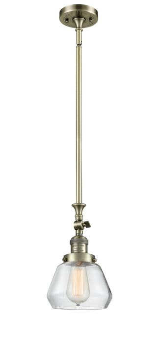 Innovations - 206-AB-G172-LED - LED Mini Pendant - Franklin Restoration - Antique Brass