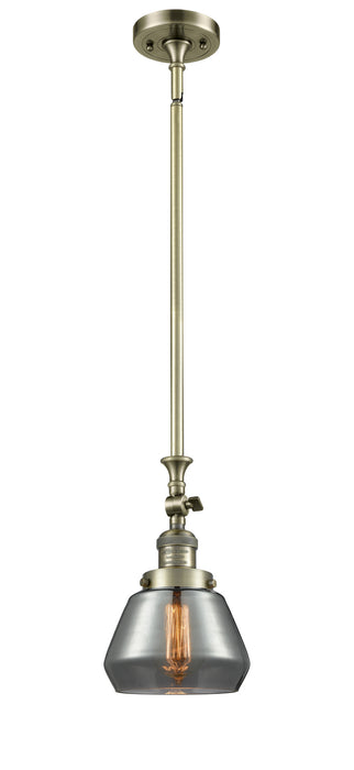 Innovations - 206-AB-G173-LED - LED Mini Pendant - Franklin Restoration - Antique Brass
