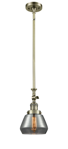 Franklin Restoration LED Mini Pendant Antique Brass