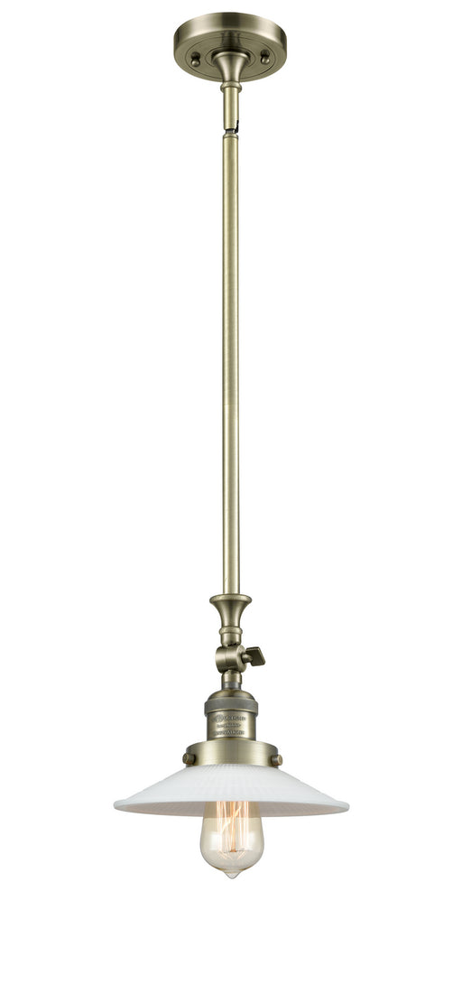 Innovations - 206-AB-G1-LED - LED Mini Pendant - Franklin Restoration - Antique Brass