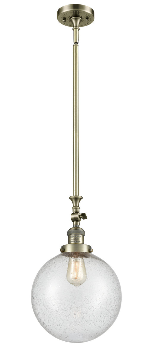 Innovations - 206-AB-G204-10 - One Light Mini Pendant - Franklin Restoration - Antique Brass