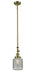 Innovations - 206-AB-G262-LED - LED Mini Pendant - Franklin Restoration - Antique Brass