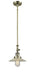 Innovations - 206-AB-G2-LED - LED Mini Pendant - Franklin Restoration - Antique Brass