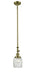 Innovations - 206-AB-G302-LED - LED Mini Pendant - Franklin Restoration - Antique Brass