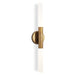 Regina Andrew - 15-1198NB - Two Light Wall Sconce - Wick - Natural Brass