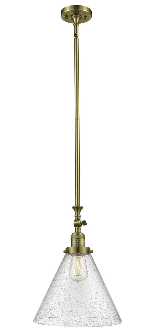 Innovations - 206-AB-G44-L - One Light Mini Pendant - Franklin Restoration - Antique Brass