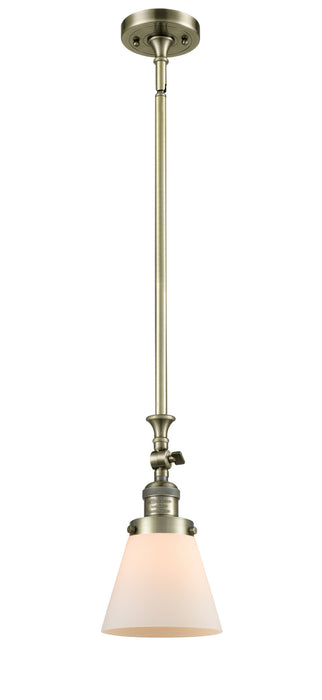 Innovations - 206-AB-G61-LED - LED Mini Pendant - Franklin Restoration - Antique Brass