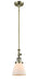 Innovations - 206-AB-G61-LED - LED Mini Pendant - Franklin Restoration - Antique Brass