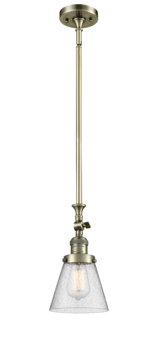Innovations - 206-AB-G64-LED - LED Mini Pendant - Franklin Restoration - Antique Brass