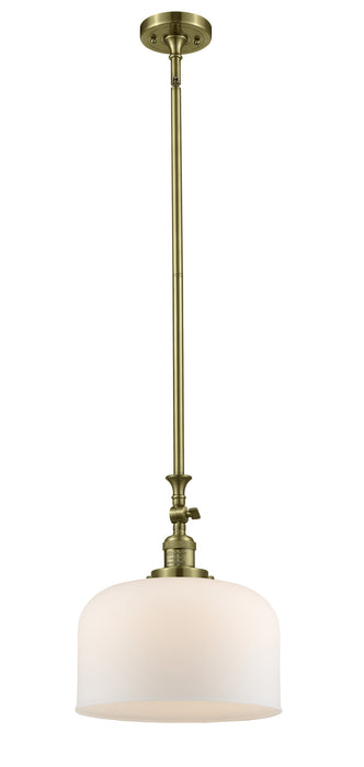 Innovations - 206-AB-G71-L - One Light Mini Pendant - Franklin Restoration - Antique Brass