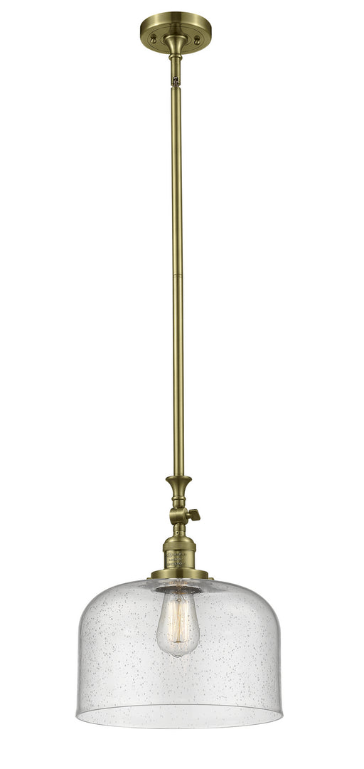Innovations - 206-AB-G74-L-LED - LED Mini Pendant - Franklin Restoration - Antique Brass