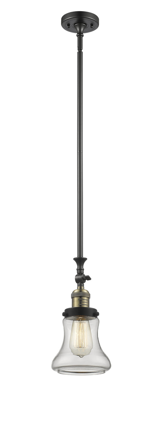 Innovations - 206-BAB-G192 - One Light Mini Pendant - Franklin Restoration - Black Antique Brass