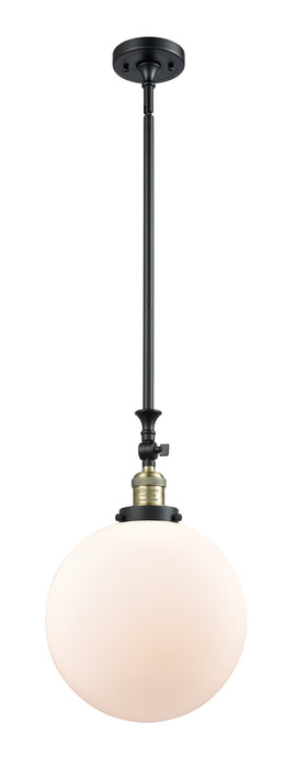 Innovations - 206-BAB-G201-12-LED - LED Mini Pendant - Franklin Restoration - Black Antique Brass