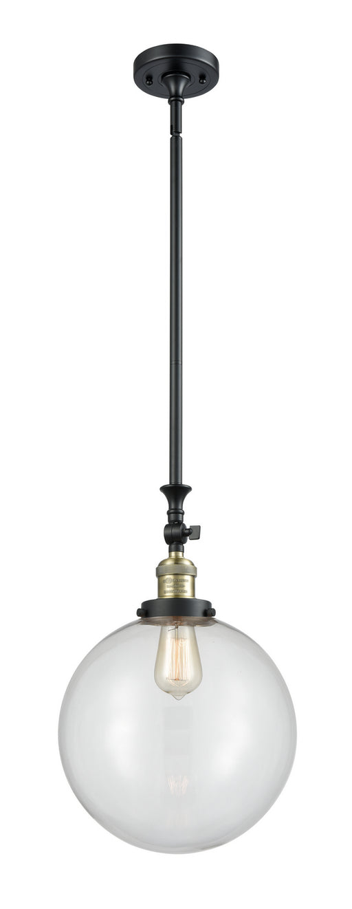 Innovations - 206-BAB-G202-12-LED - LED Mini Pendant - Franklin Restoration - Black Antique Brass